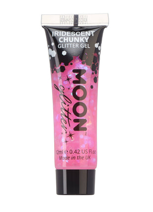 Iridescent Chunky Face & Body Glitter Gel