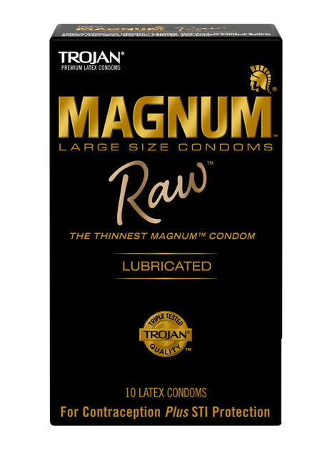 Trojan Magnum Raw Condoms
