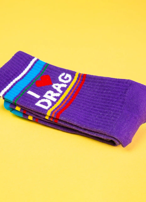I ❤️ Drag Gym Crew Socks