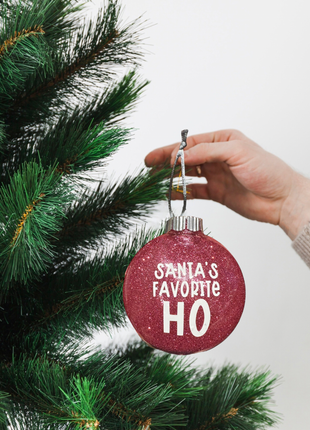 Santa's Favorite Ho Ornament