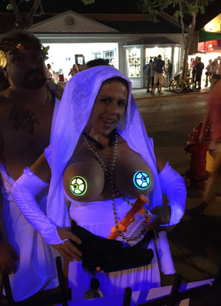 Galactic LED Pasties