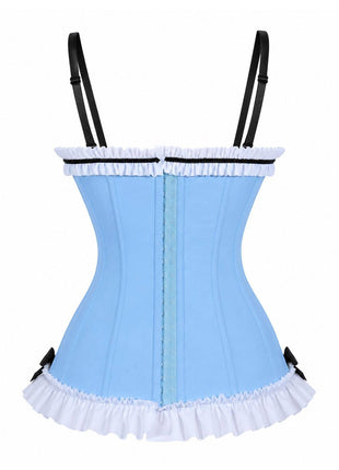 Enchanted Tea Party Blue Corset