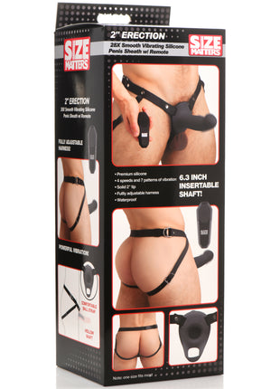 Realistic Vibrating Silicone Penis Sheath