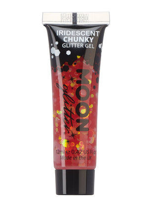 Iridescent Chunky Face & Body Glitter Gel