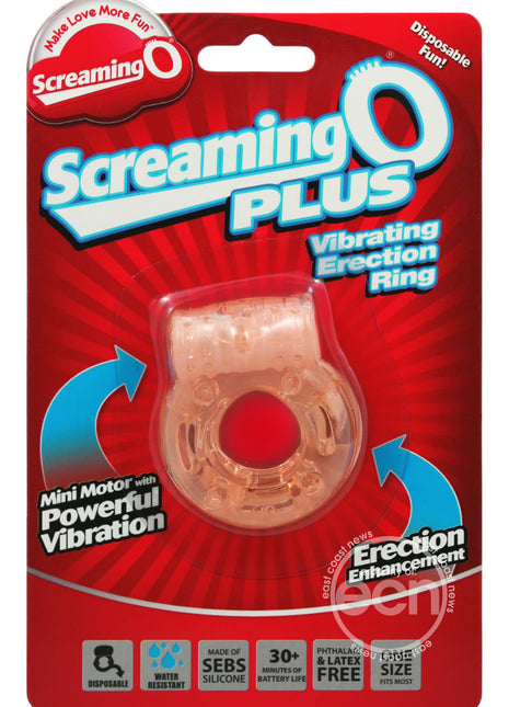 Screaming O Plus Silicone Cock Ring