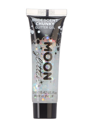 Iridescent Chunky Face & Body Glitter Gel