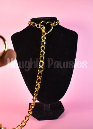 Thick Stainless Steel Slip Chain Collar