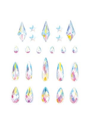 Star Studded Iridescent Crystal Body Jewels
