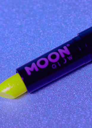 Neon UV Glow Blacklight Glitter Lipstick