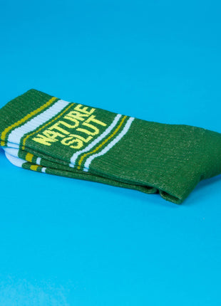 Nature Slut Gym Crew Socks