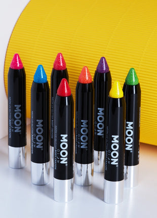 Neon Uv Glitter Face & Body Crayons 🖍️