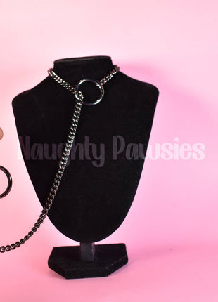 Gunmetal Circle Slip Chain
