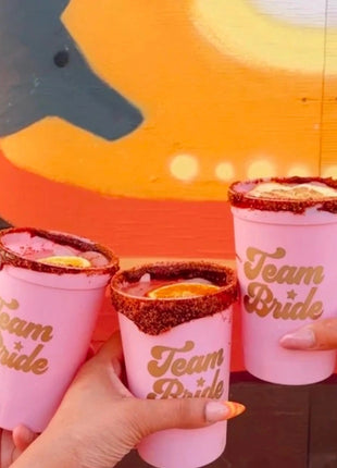 Team Bride Drink Cups