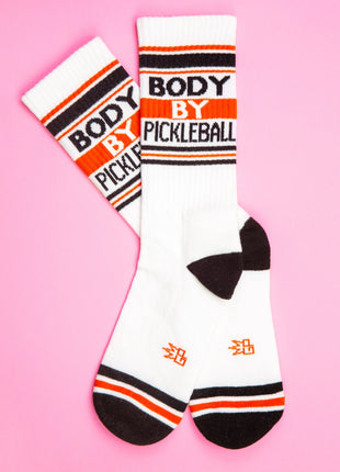 Body By Pickleball Crew Socks