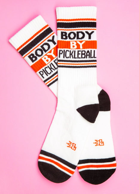 Body By Pickleball Crew Socks