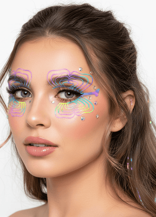 Lumi Butterfly Wings Holographic Face Sticker
