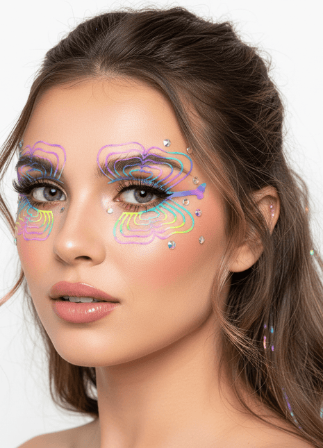 Lumi Butterfly Wings Holographic Face Sticker