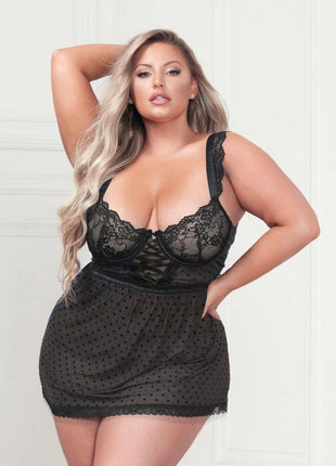 Seven til Midnight 2-Piece Heartbreaker Babydoll Set