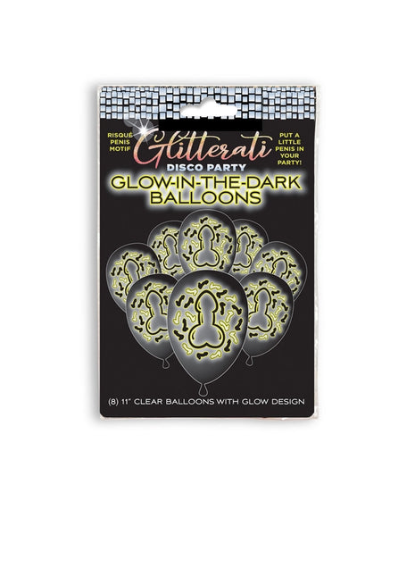 Glitterati Glow in the Dark Balloons