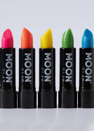 Neon UV Glow Blacklight Glitter Lipstick