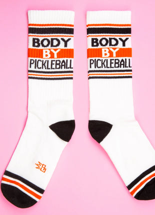 Body By Pickleball Crew Socks