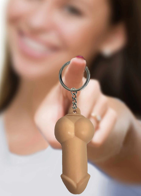 Super Fun Squishy Penis Keychain