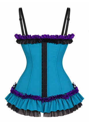 Mad Tea Party Corset With Underwire Cups