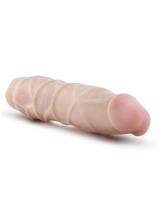 Dr. Skin Silver Collection Cock Vibe 1 Vibrating Dildo 9in - Vanilla