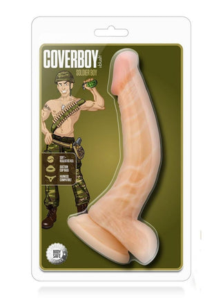 Coverboy The Soldier Boy Dildo with Balls 8"