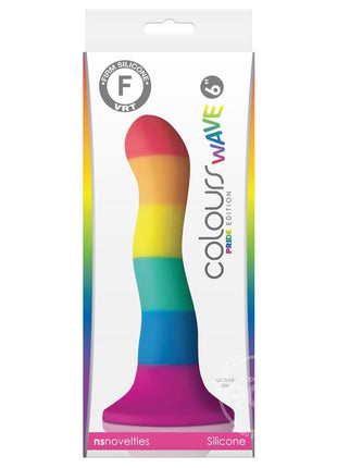 Colours Pride Edition Wave 6" Dildo