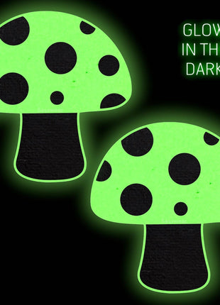 Glow in the Dark Green Mushroom Pasties