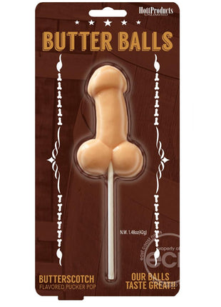 Butter Balls Lollipop Butterscotch
