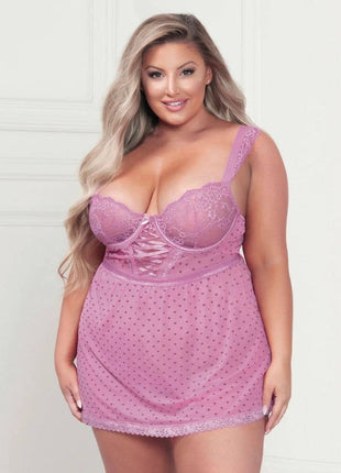 Seven til Midnight 2-Piece Heartbreaker Babydoll Set
