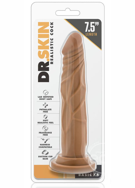 Dr. Skin Silver Collection Realistic Cock Basic 7.5 Dildo