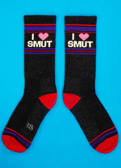 I ❤️ Smut Gym Crew Socks