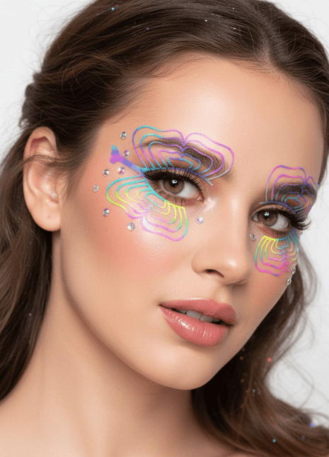 Lumi Butterfly Wings Holographic Face Sticker