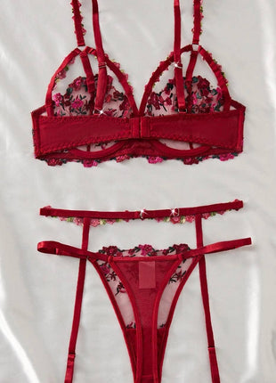 Ladies Floral Embroidery Set