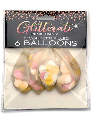 Glitterati Penis Party Balloons