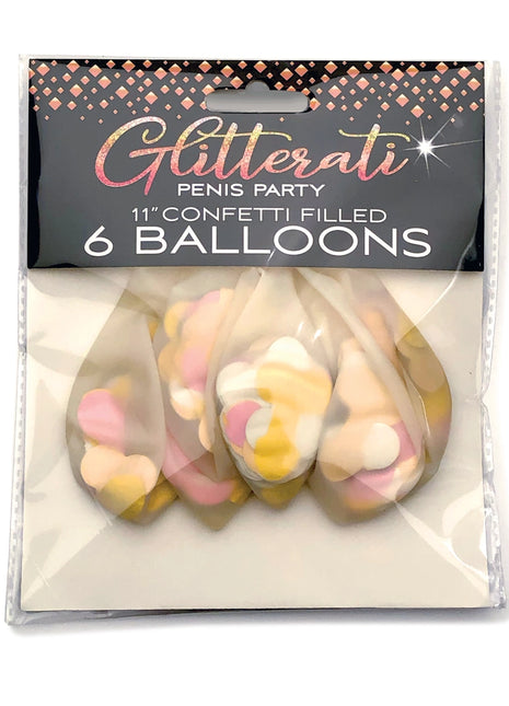 Glitterati Penis Party Balloons
