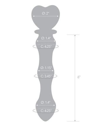 Glas Sweetheart Dildo