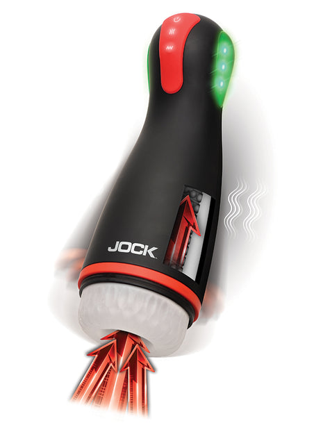 Jock Advanced Blaze Vibrating, Sucking, & Warming Masturbator