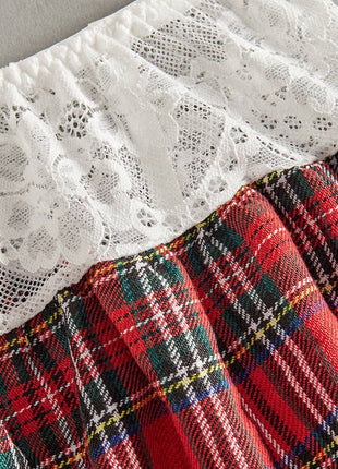 Playful Plaid Color Block Set