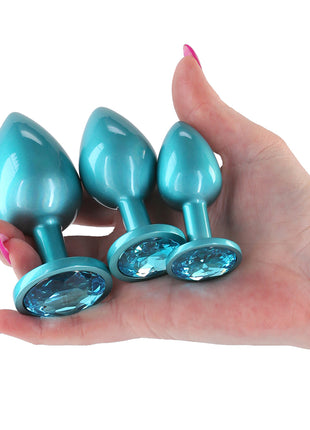 Rear Assets Jeweled Plug Set