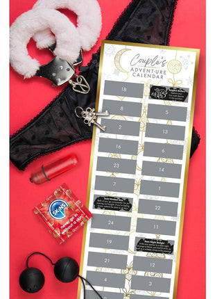 The Couple's Advent-ure Scratch Calendar