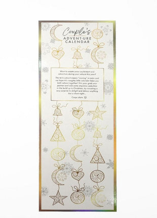 The Couple's Advent-ure Scratch Calendar