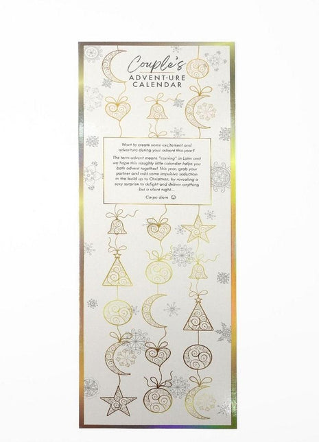 The Couple's Advent-ure Scratch Calendar