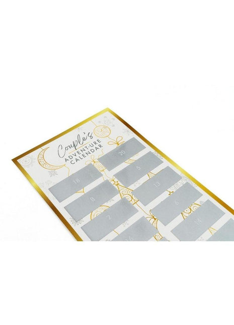 The Couple's Advent-ure Scratch Calendar