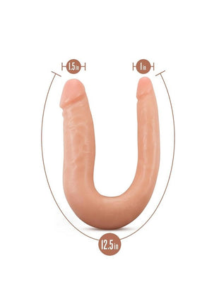 Dr. Skin Platinum Collection Silicone Dr. Double Dildo Double Dong 12in - Vanilla