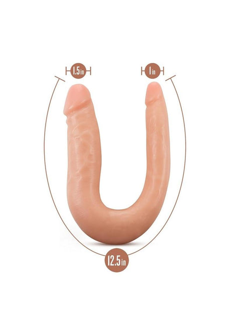 Dr. Skin Platinum Collection Silicone Dr. Double Dildo Double Dong 12in - Vanilla