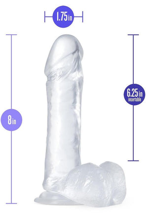 B Yours Diamond Glimmer Dildo 8in
